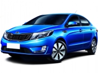 Коврик в багажник Kia Rio III 2011-2017 (седан)
