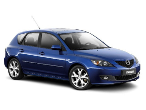 Коврик в багажник Mazda 3 (BK) 2003-2009 (хэчбек)