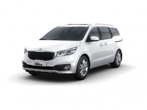 Коврик в багажник Kia Carnival III 2014-2021 (11 мест, 3 ряда)*