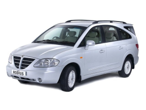 Коврики в салон (2 ряда) Ssang Yong Rodius I 2004 – 2013