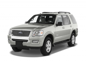 Коврики в салон (2 ряда) Ford Explorer VI 2019-н.в. (7 мест)