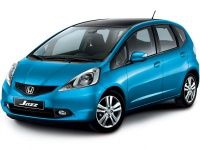 Коврики из экокожи 3D  Honda Jazz II 2008-н.в.