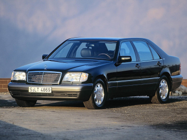 Коврики из экокожи 3D Mercedes S-класс W140 Long 1991-1998
