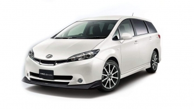 Коврики из экокожи 3D Toyota Wish II 4WD 2009-2017 (правый руль)