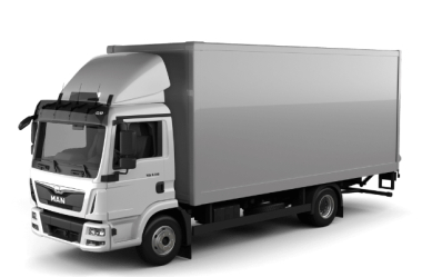 Текстильные коврики Man TGL 12.250 со спальником (высокая шахта)