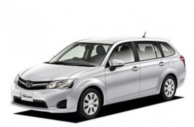 Коврики из экокожи 3D Toyota Corolla Fielder NZE 164 2012-2015 Гибрид (правый руль)
