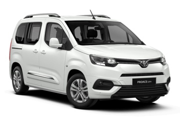 Коврики из экокожи 3D Toyota ProAce City 2019-н.в.